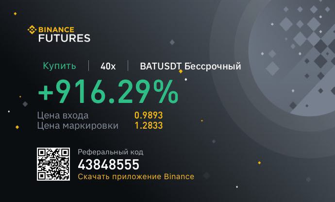 +916% за вчерашний день!

Автор канала Ладесов Дмитрий зарабатывает такие суммы...