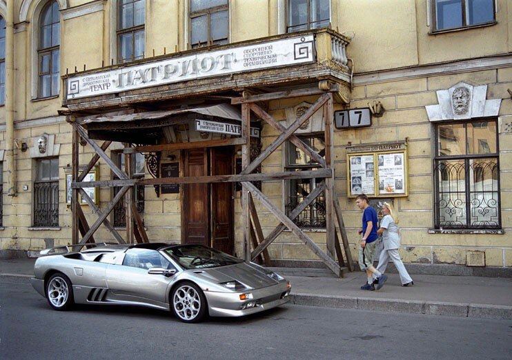 Lamborghini Diablo, Санкт-Петербург, 2002 год