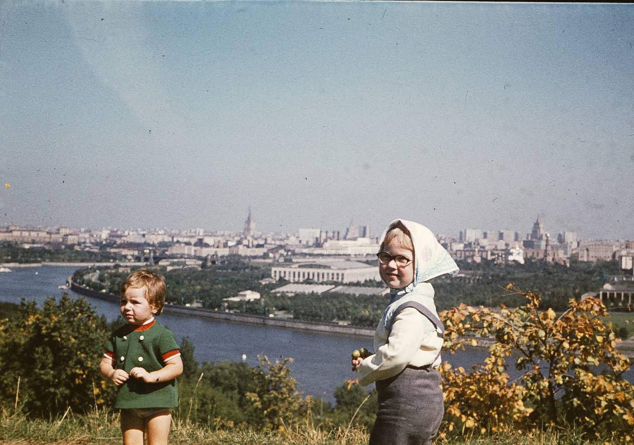 Вид с Воробьёвых гор, 1979