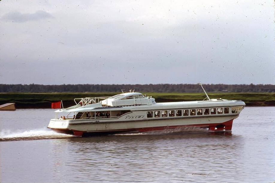 «Ракета-1» на Москва реке, 1969