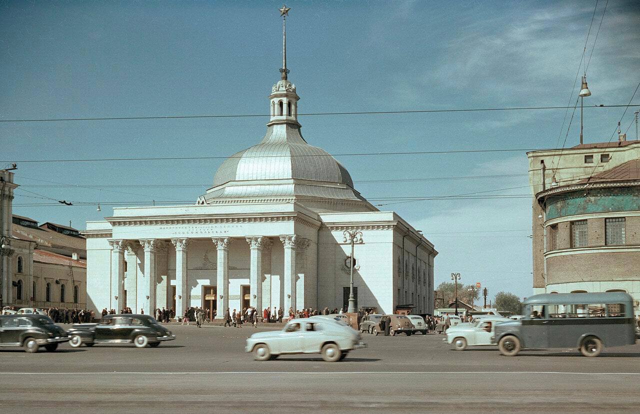 Метро Комсомольская, 1956