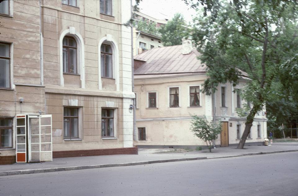 Улица Бахрушина, пересечение с Вишняковским переулком, 1980-е