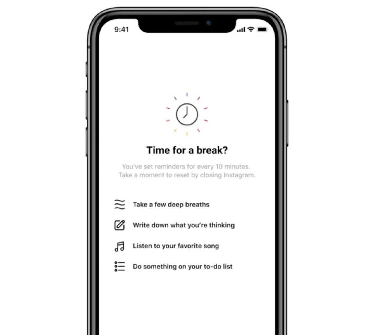 Instagram объявил о тестировании функции «Сделай перерыв» (Take a...