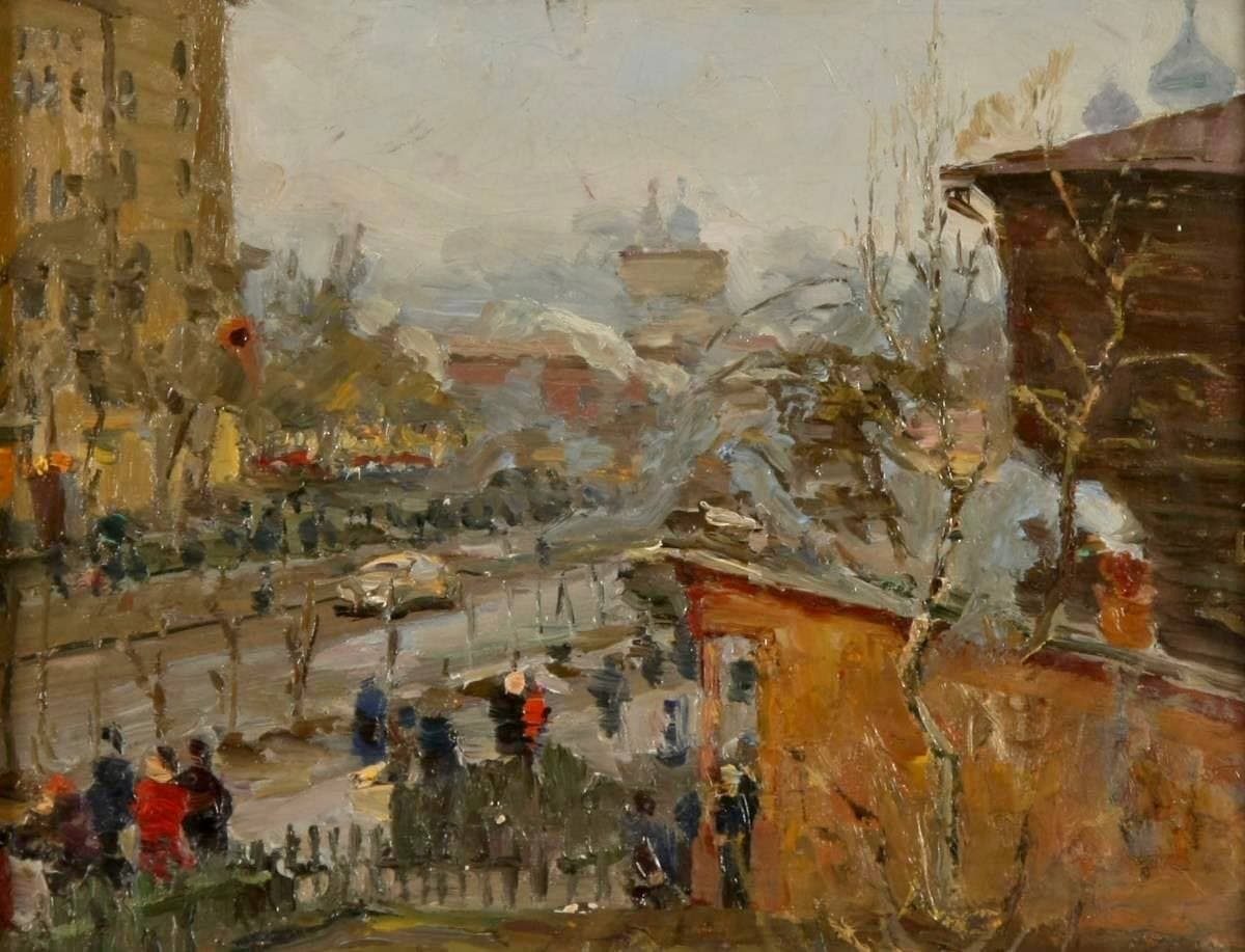 Леонид Тихомиров, «Старая Москва», 1950