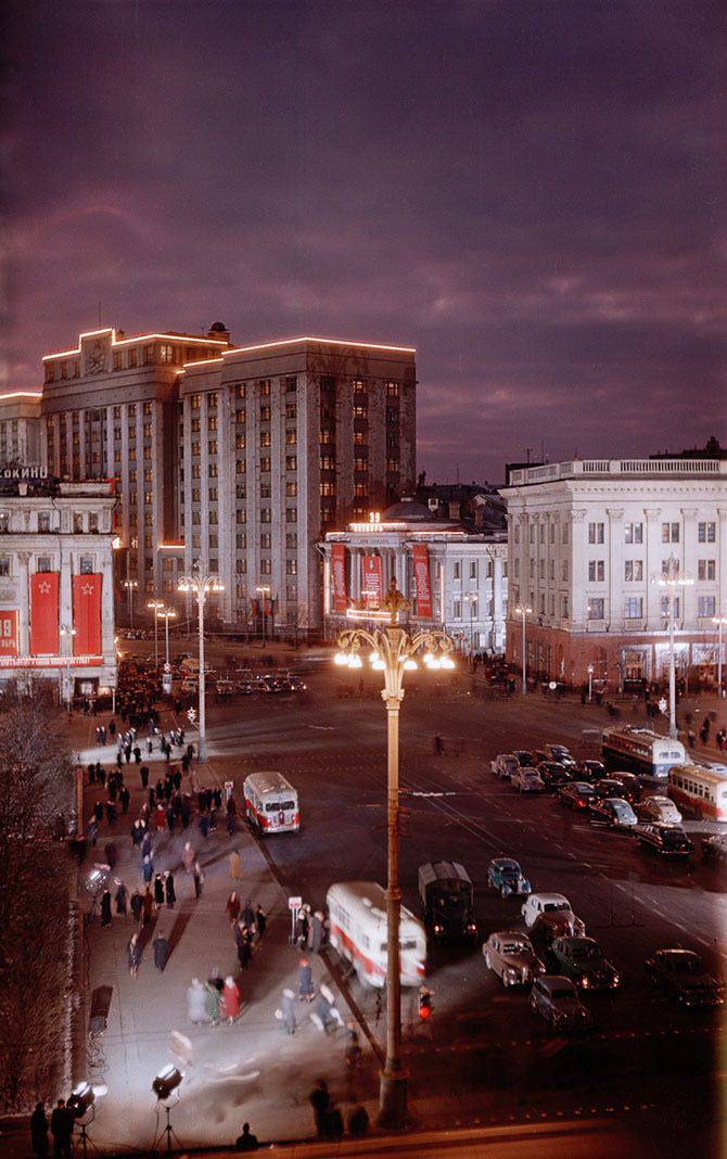 Вечерняя Москва, 1950-е