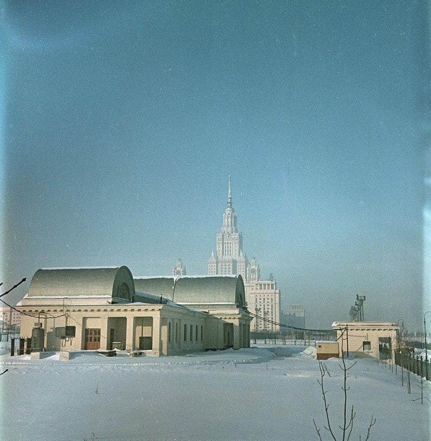 Корпус Научно-исследовательского института ядерной физики МГУ, 1950-е