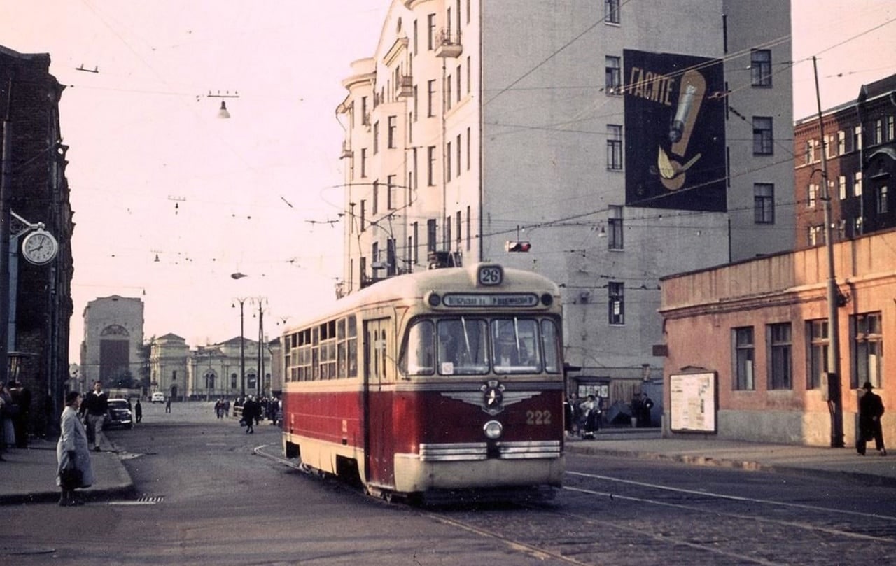 Трамвай на Шаболовке, 1961