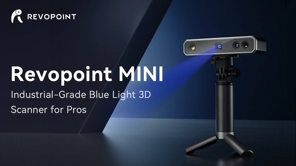 Revopoint MINI - профессиональный ручной 3D сканер. Сканер Revopoint MINI...