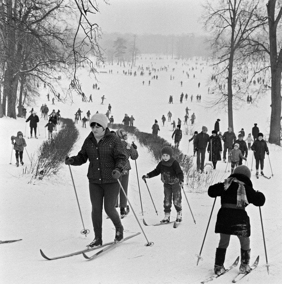 Выходные в парке Кузьминки, 1983