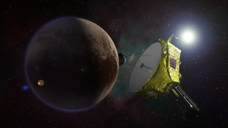 Аппарат NASA New Horizons догнал самый далекий от Земли космический зонд...