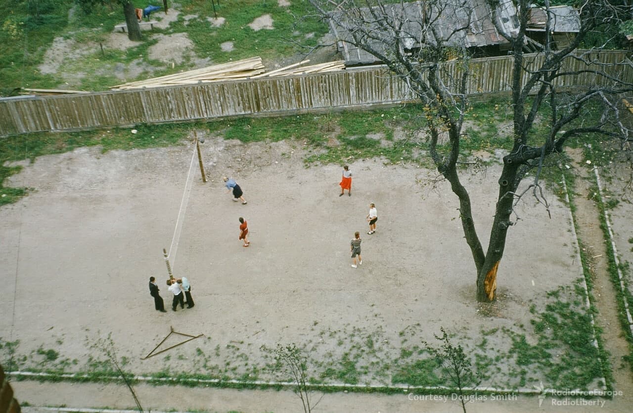 Спортивная площадка в Таганском районе, 1950-е